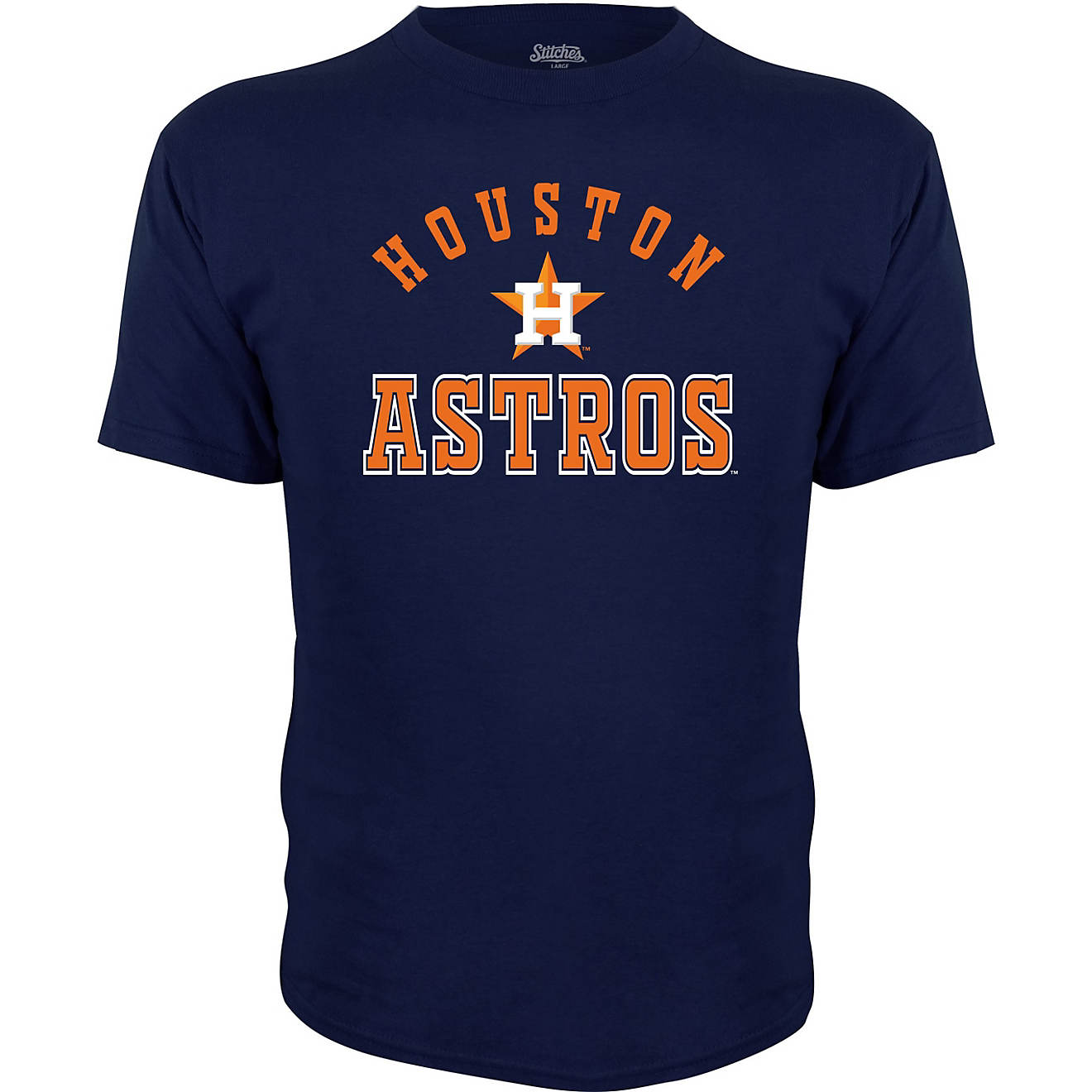 Stitches Youth Houston Astros Arch Over Team T-shirt | Academy