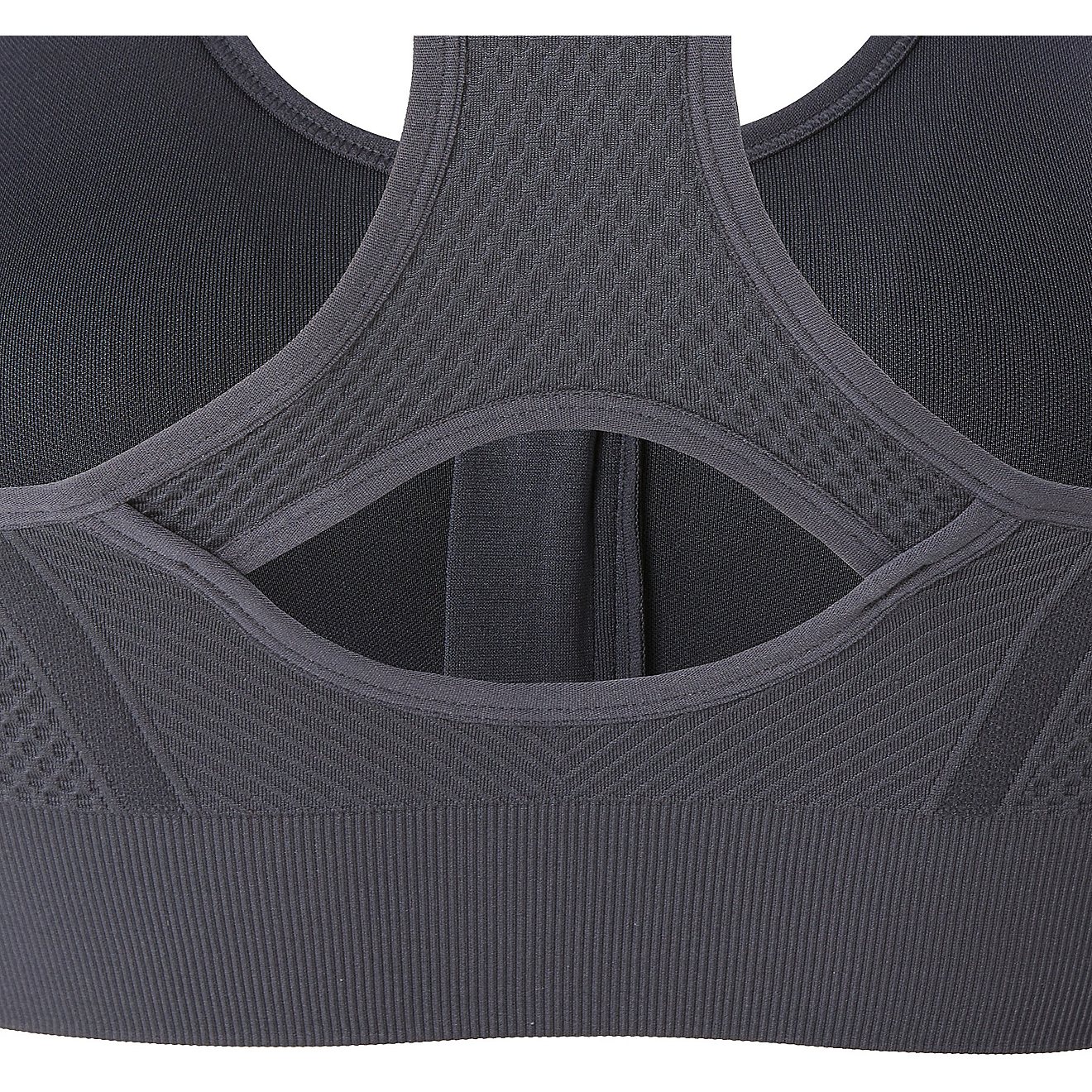 BCG Women's Seamless Zip Front Mid Impact Sports Bra                                                                             - view number 3