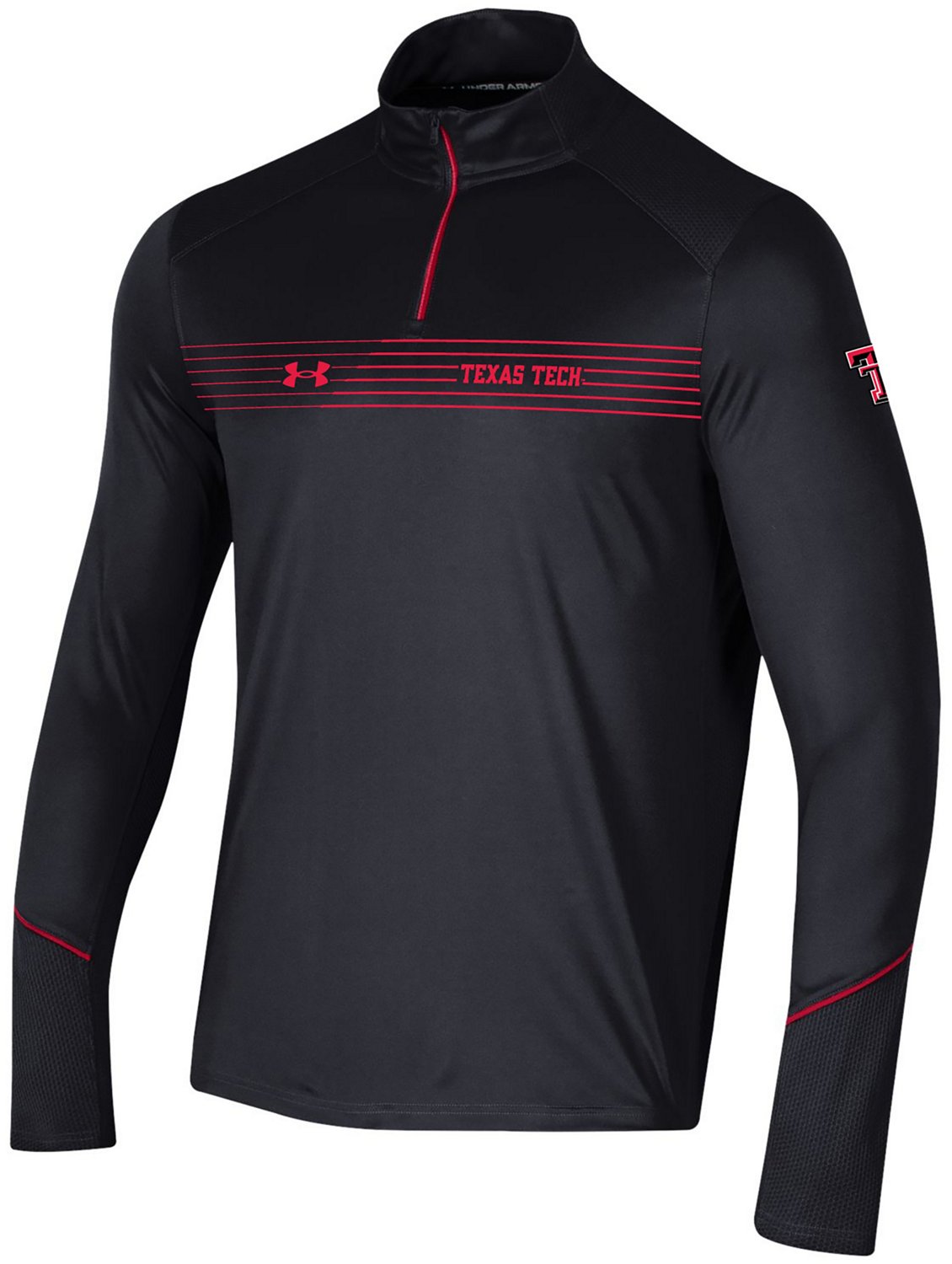 Under Armour™ Men's Texas Tech University Sideline Lightweight 1/4-Zip Top                                                     - view number 1