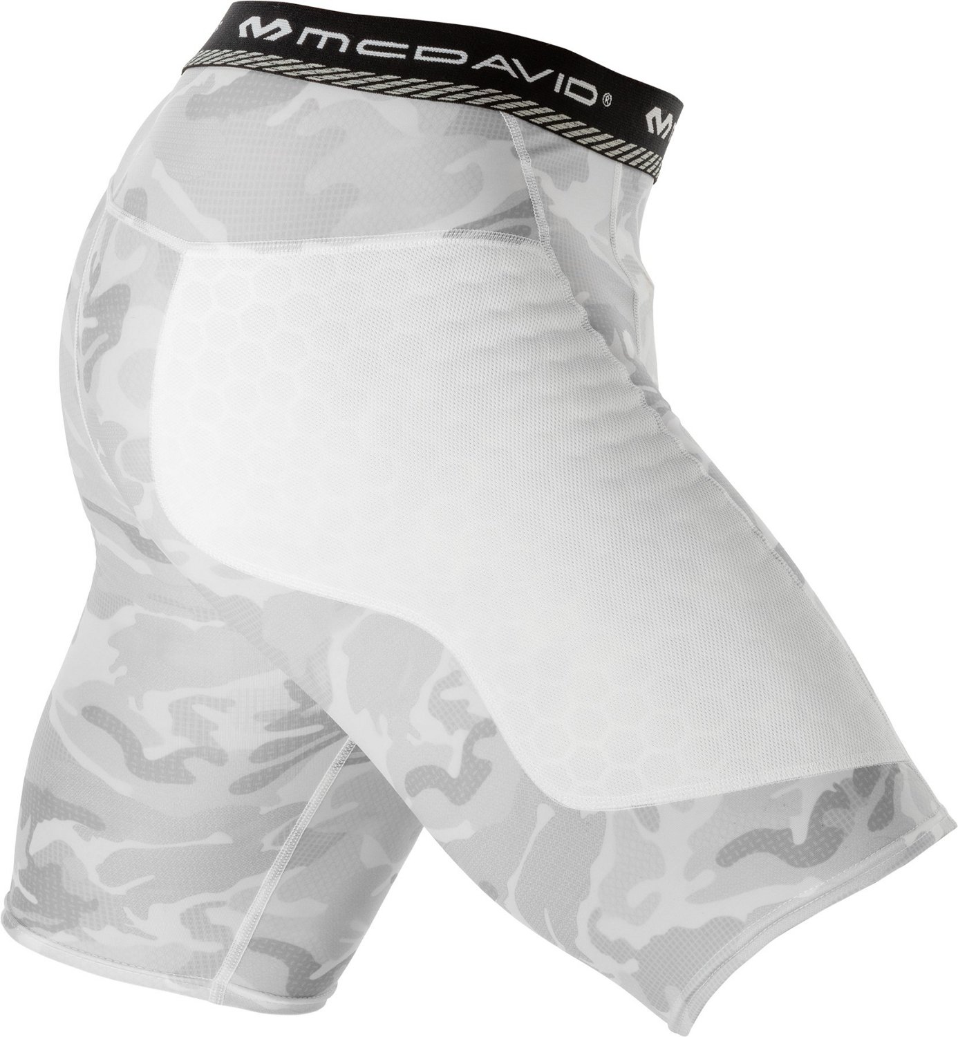 McDavid Men’s HEX Camo Thin Sliding Baseball Shorts                                                                            - view number 2