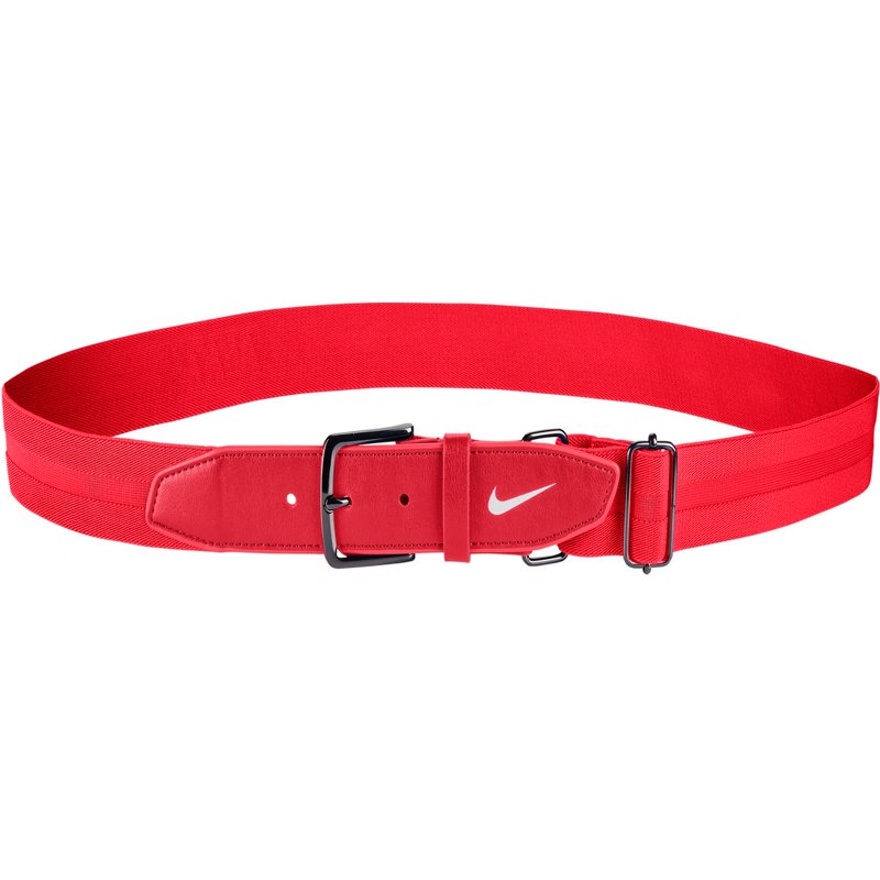 Nike Youth Baseball Belt 3.0 Red/White - Belts/Hats/Ref Apparel at Academy Sports