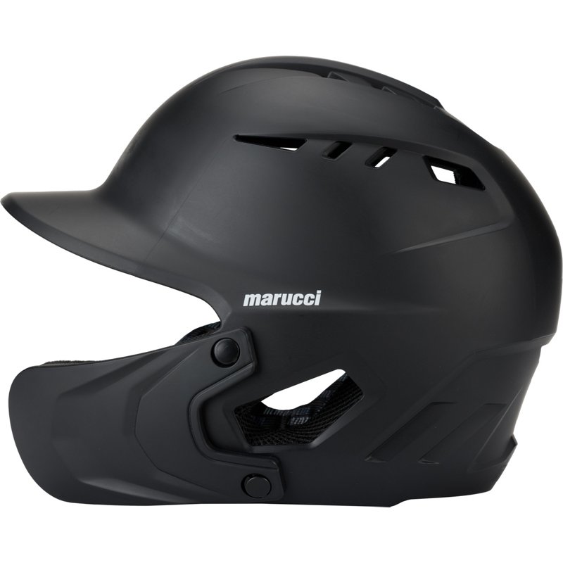 Marucci Men's Duravent Solid Senior Batting Helmet Black - Baseball/Softball Accessories at Academy Sports