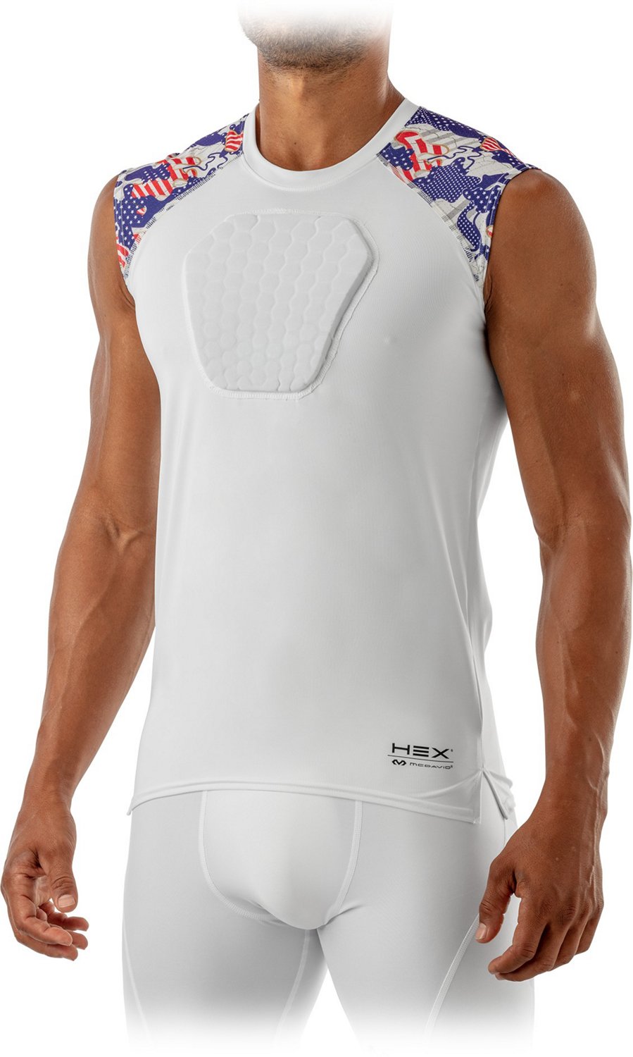 McDavid Youth HEX High Flag Camo Sternum Shirt - view number 3