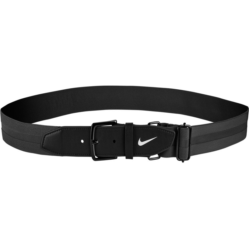 Nike Adults' Baseball Belt 3.0 Black/White - Belts/Hats/Ref Apparel at Academy Sports