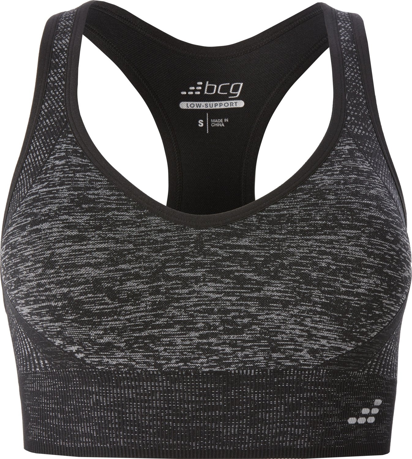 BCG Women's Colorblock Zip-Front High Impact Sports Bra