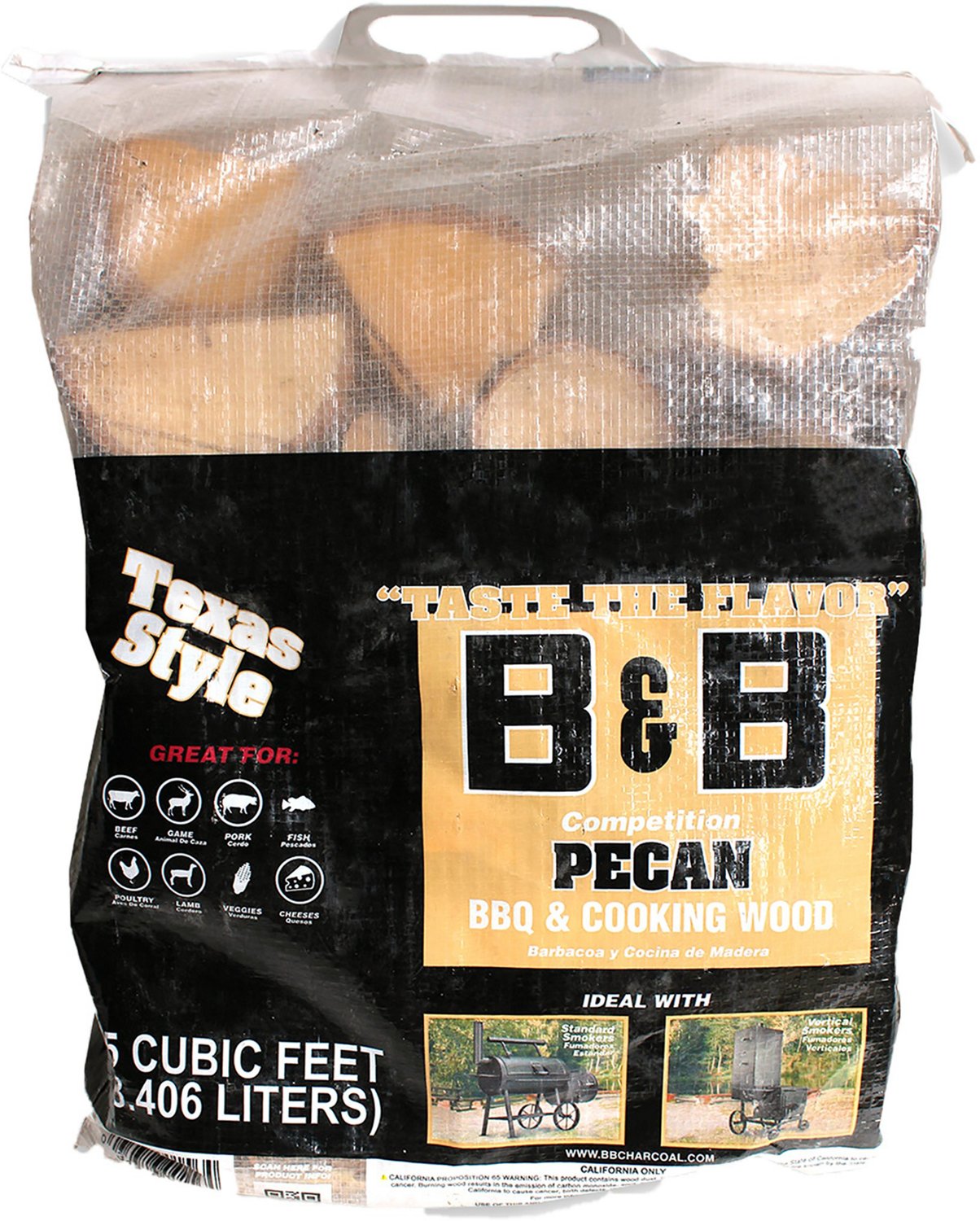 B&B .65 Cu Ft Pecan Cooking Wood | Academy