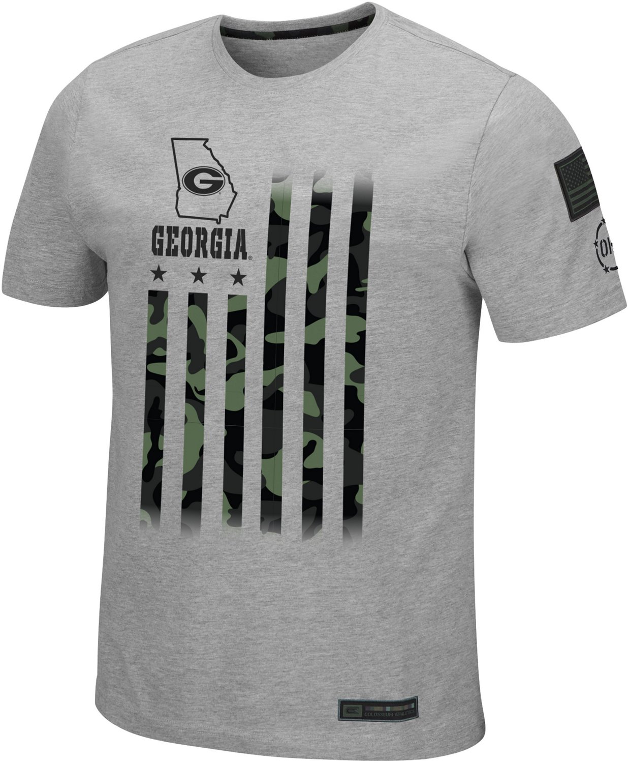 Colosseum Athletics Men's University of Georgia OHT Cartridge Graphic T-shirt