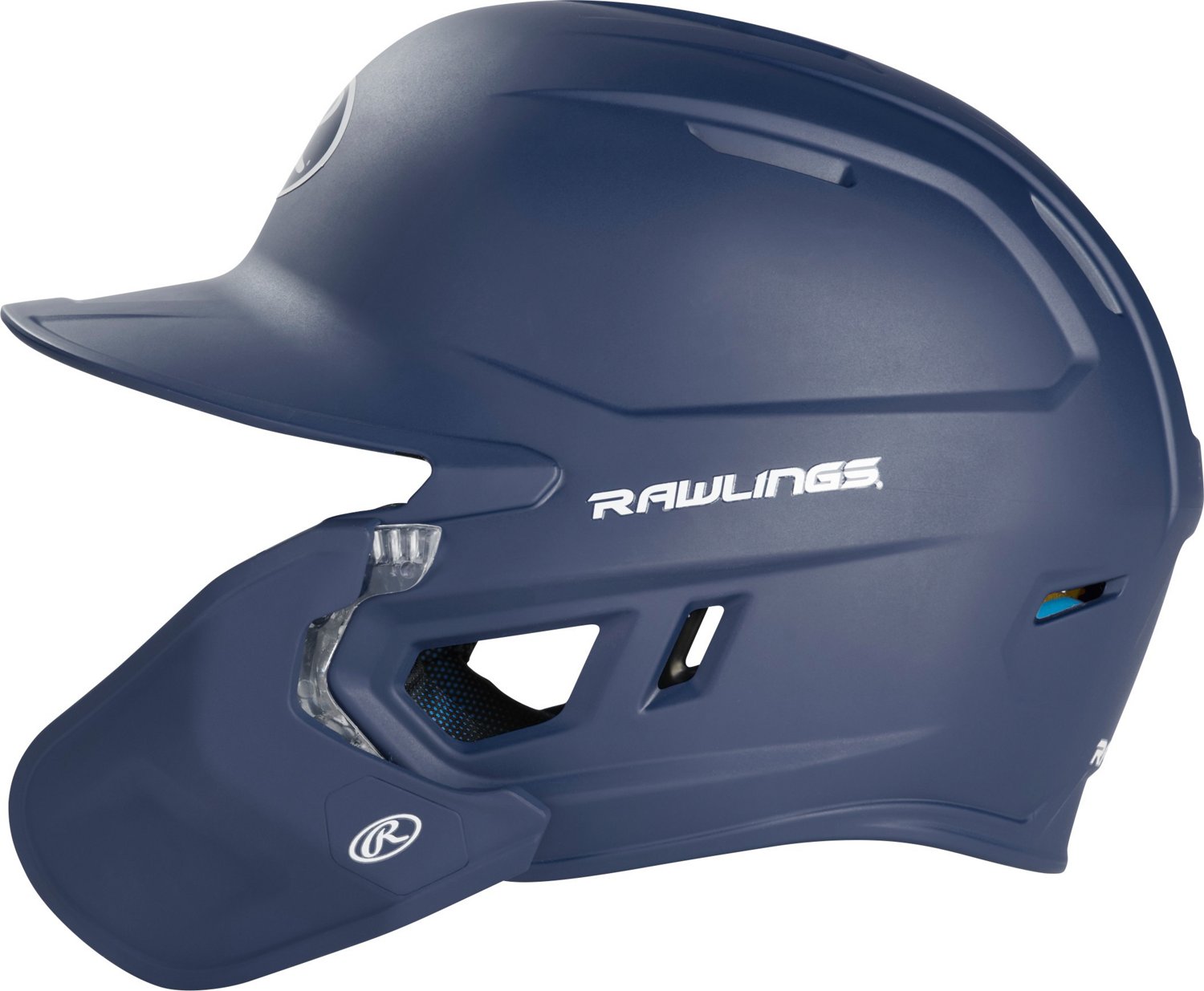 Rawlings Senior Matte Mach Adjust 1Tone RHB Helmet - view number 2