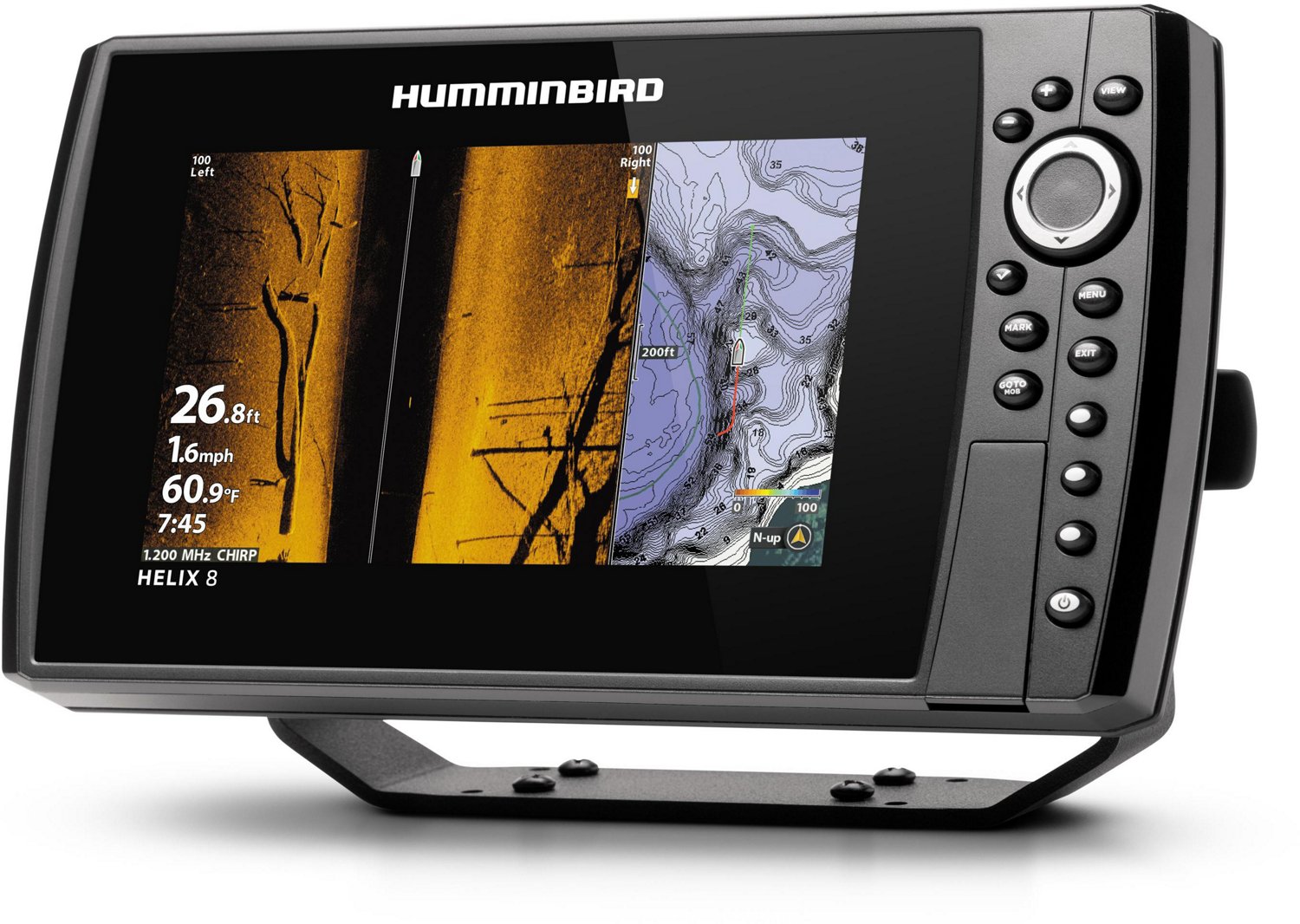 Humminbird Helix 8 Chirp Mega SI+ GPS G4N Fish Finder                                                                            - view number 2