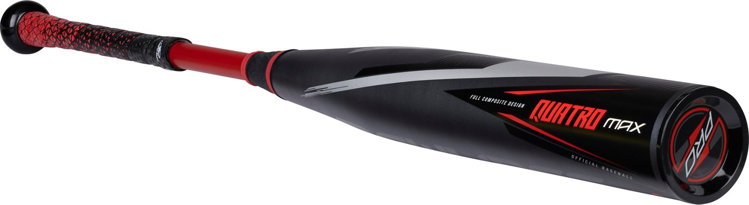 Rawlings Adults' Quatro Max BBCOR Composite Baseball Bat (3) Academy