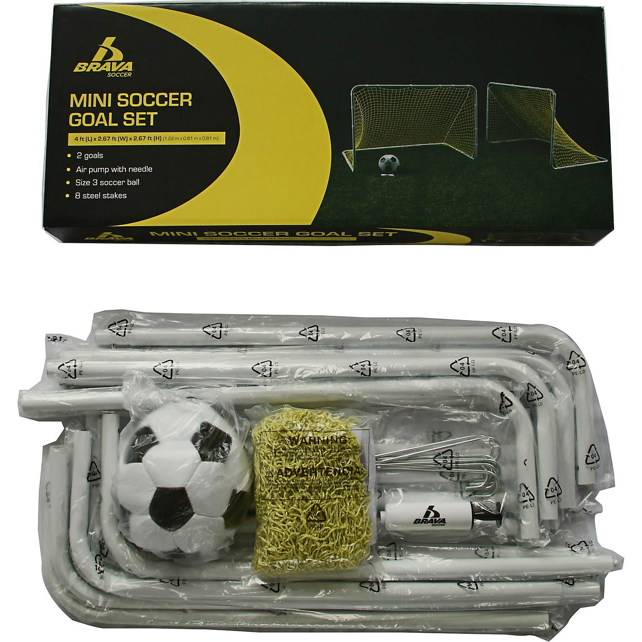 Brava Mini Soccer Goal Set                                                                                                       - view number 1