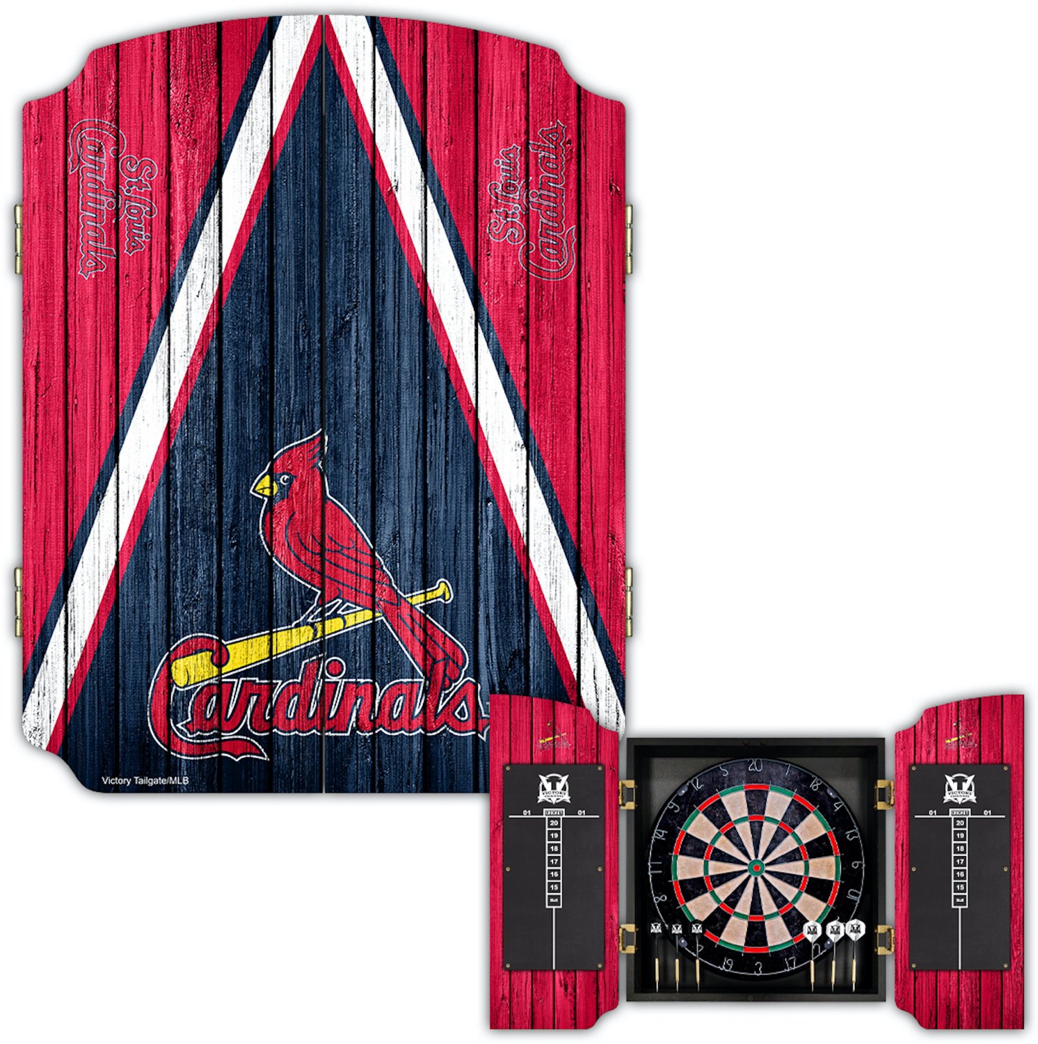 Victory Tailgate St. Louis Cardinals Dartboard Academy