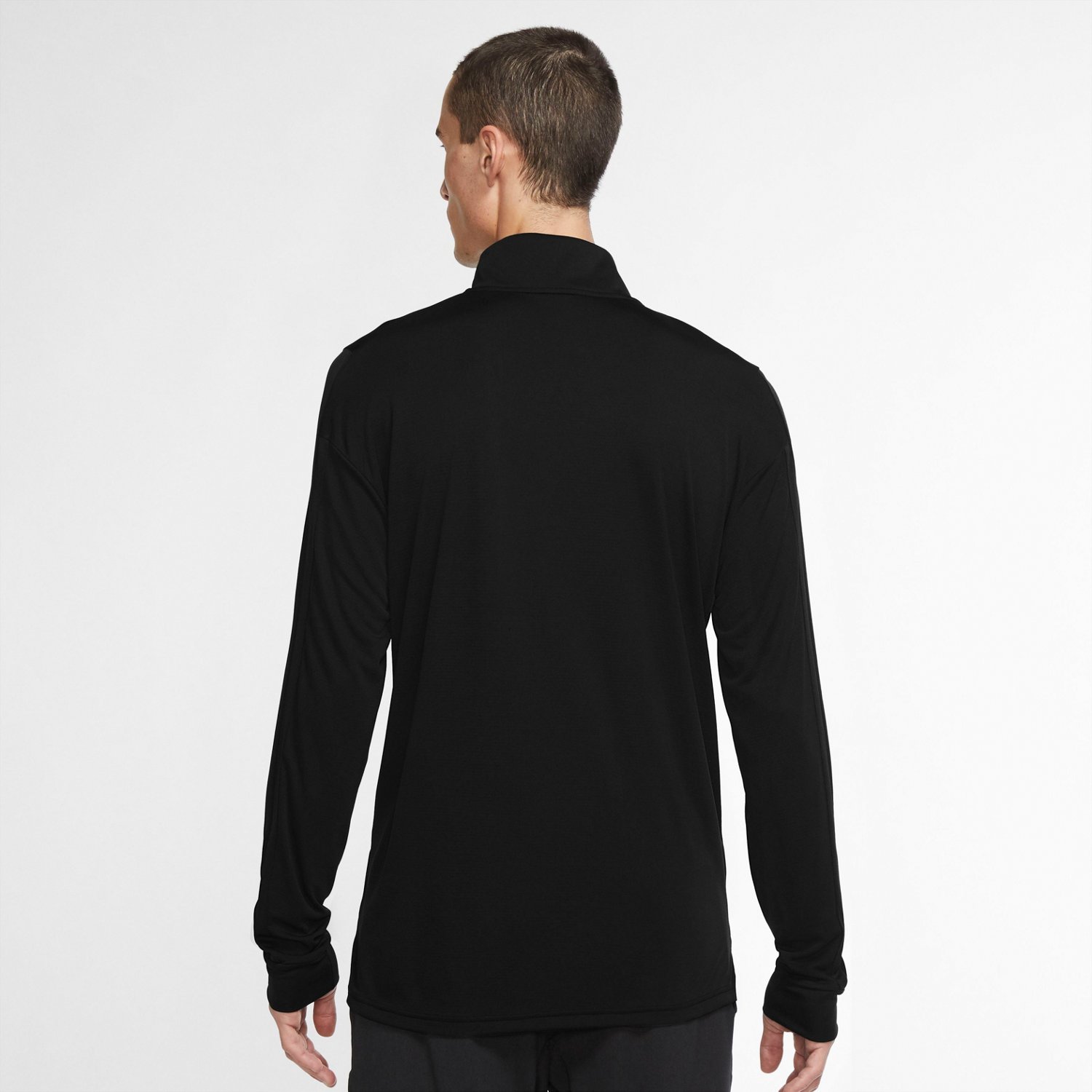 Nike Men's NP DriFIT Hyper Dry 1/4 Zip Training Shirt Academy