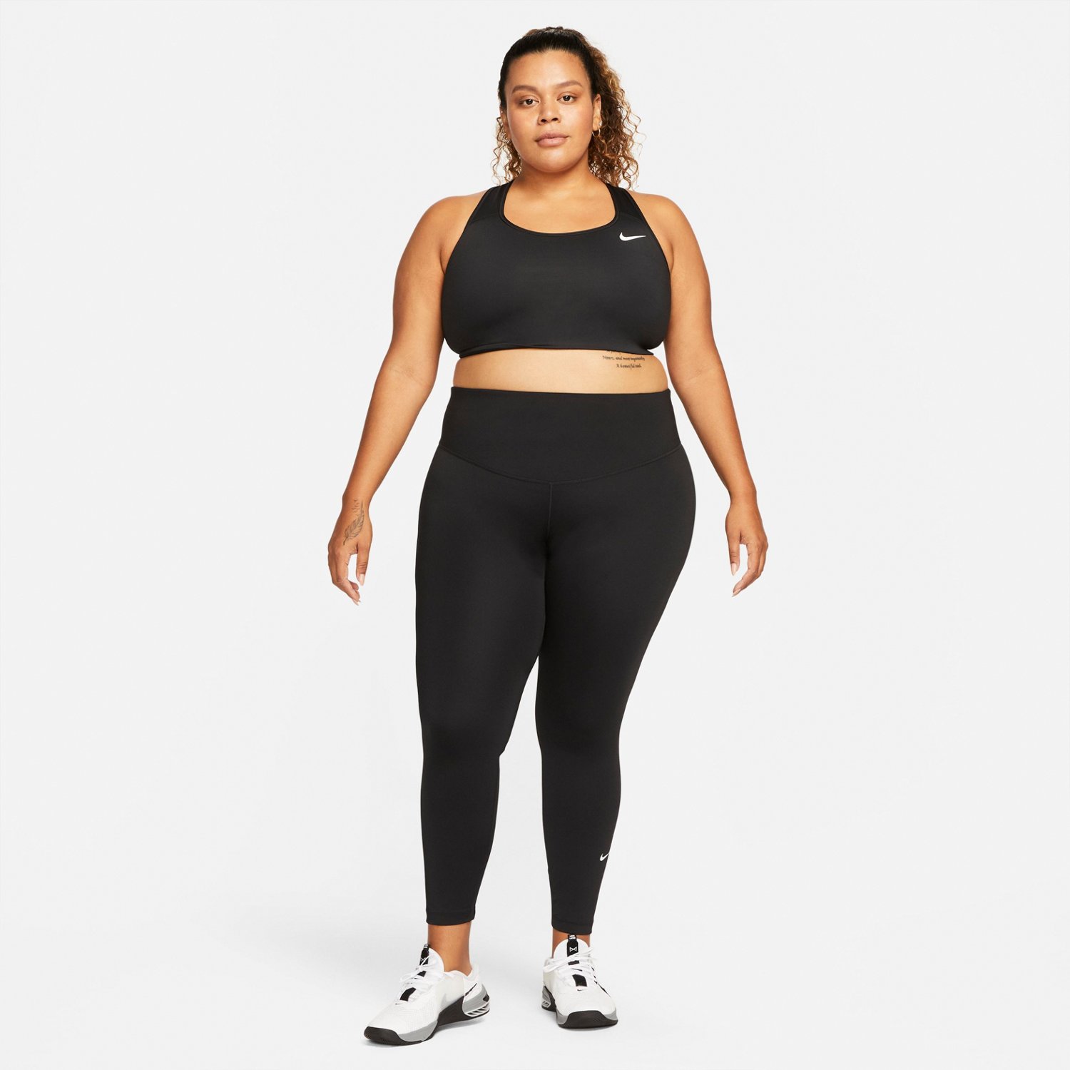 Nike Women’s Plus Size Swoosh Non-Padded Sports Bra                                                                            - view number 2