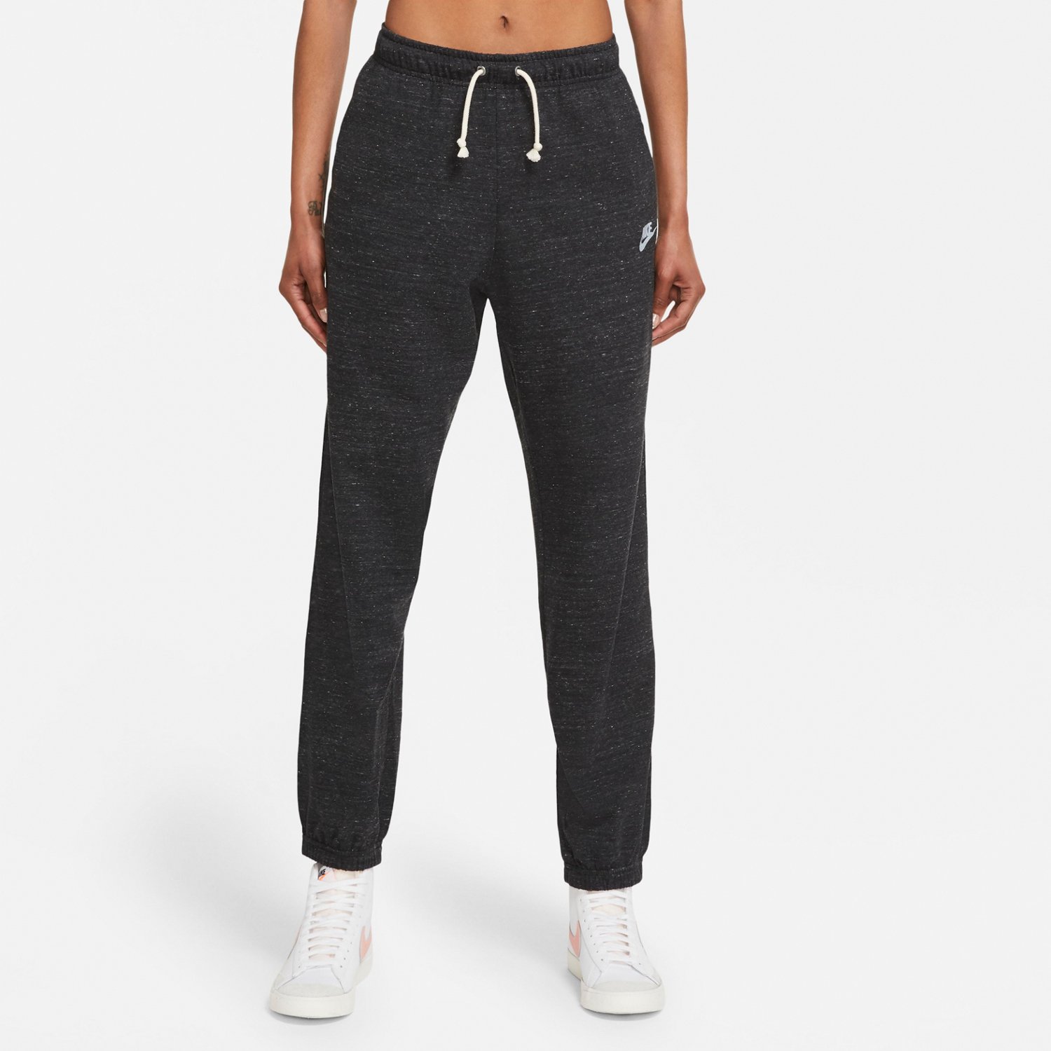  Nike Women's Sportswear Gym Vintage Pants, Black/(Sail