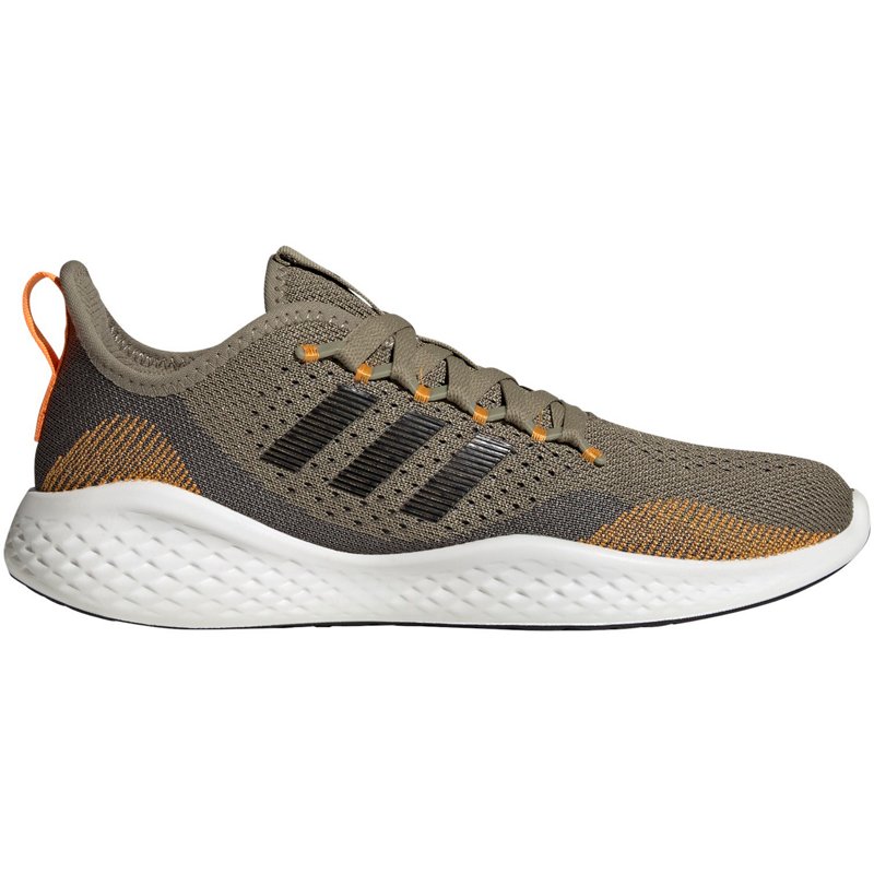 adidas Men's FluidFlow 2.0 Running Shoes Green Dark/White, 13 - Men's Active at Academy Sports product image