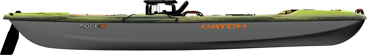 Fishing kayak Pelican The Catch 110 Mode Magnetic Grey - Nootica