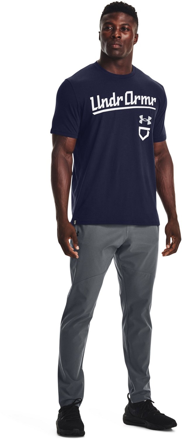 Under Armor Men's Baseball Script Graphic Short Sleeve T-shirt - view number 2