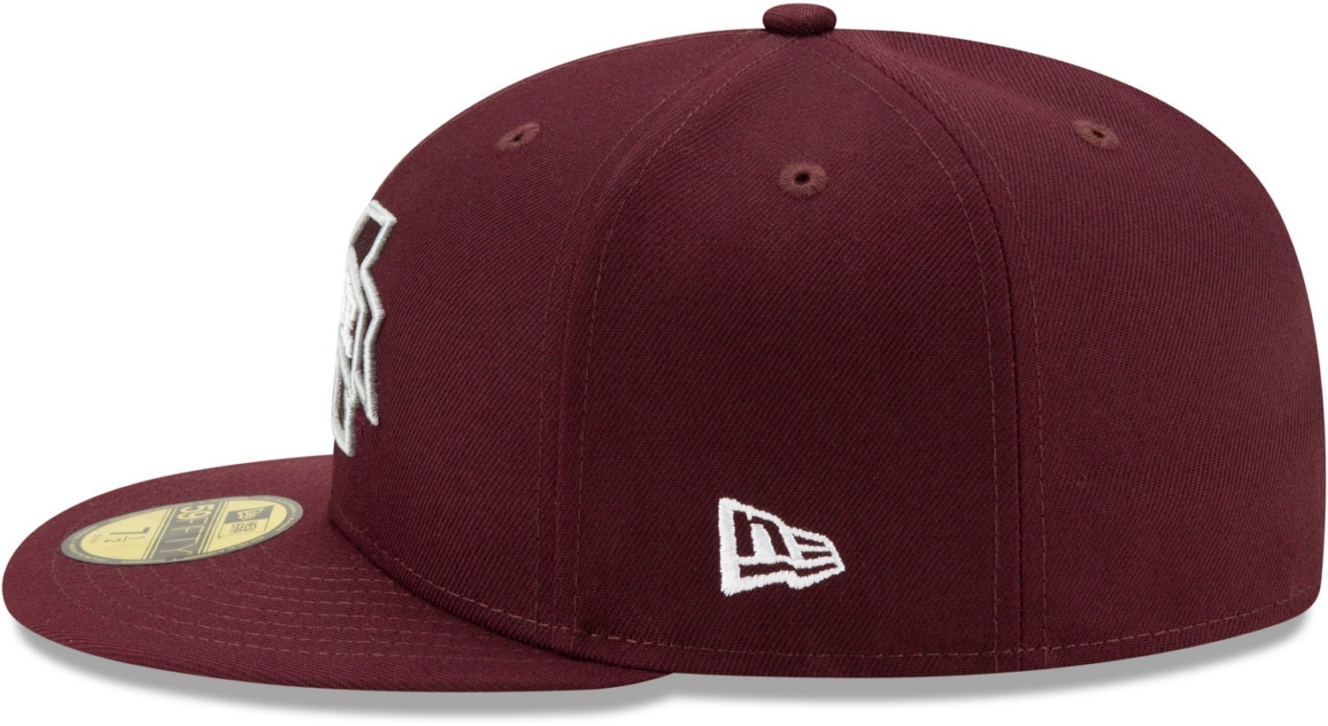 New Era Men's Mississippi State University 59FIFTY Basic Fitted Cap - view number 3