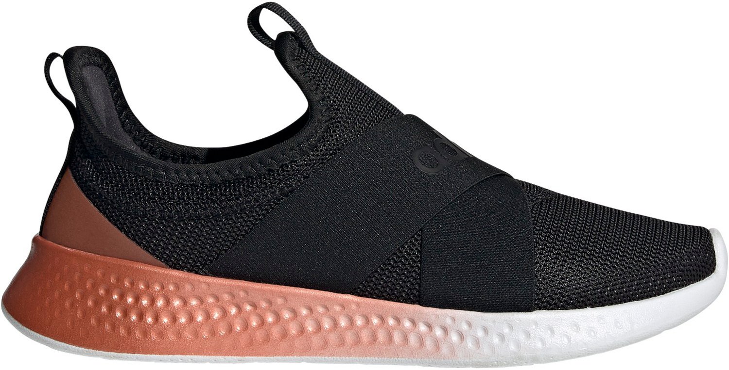 adidas Women s Puremotion Adapt Slip On Lifestyle Shoes Black Light Pink