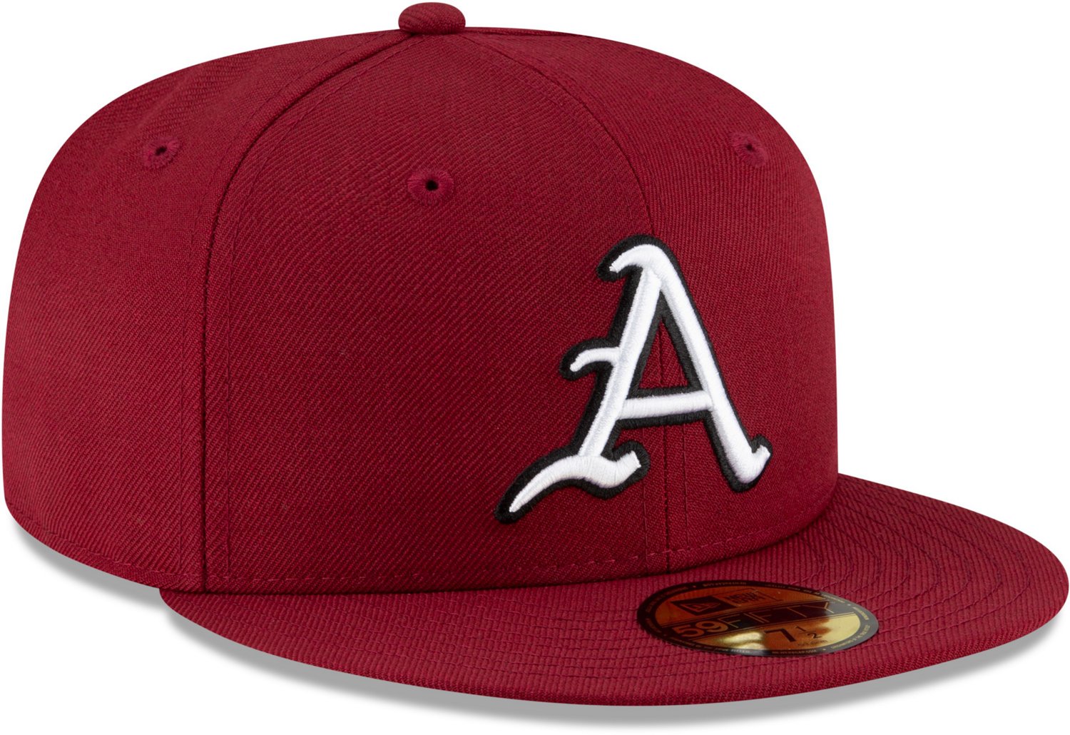 New Era Men's University of Arkansas 59FIFTY Basic Fitted Cap