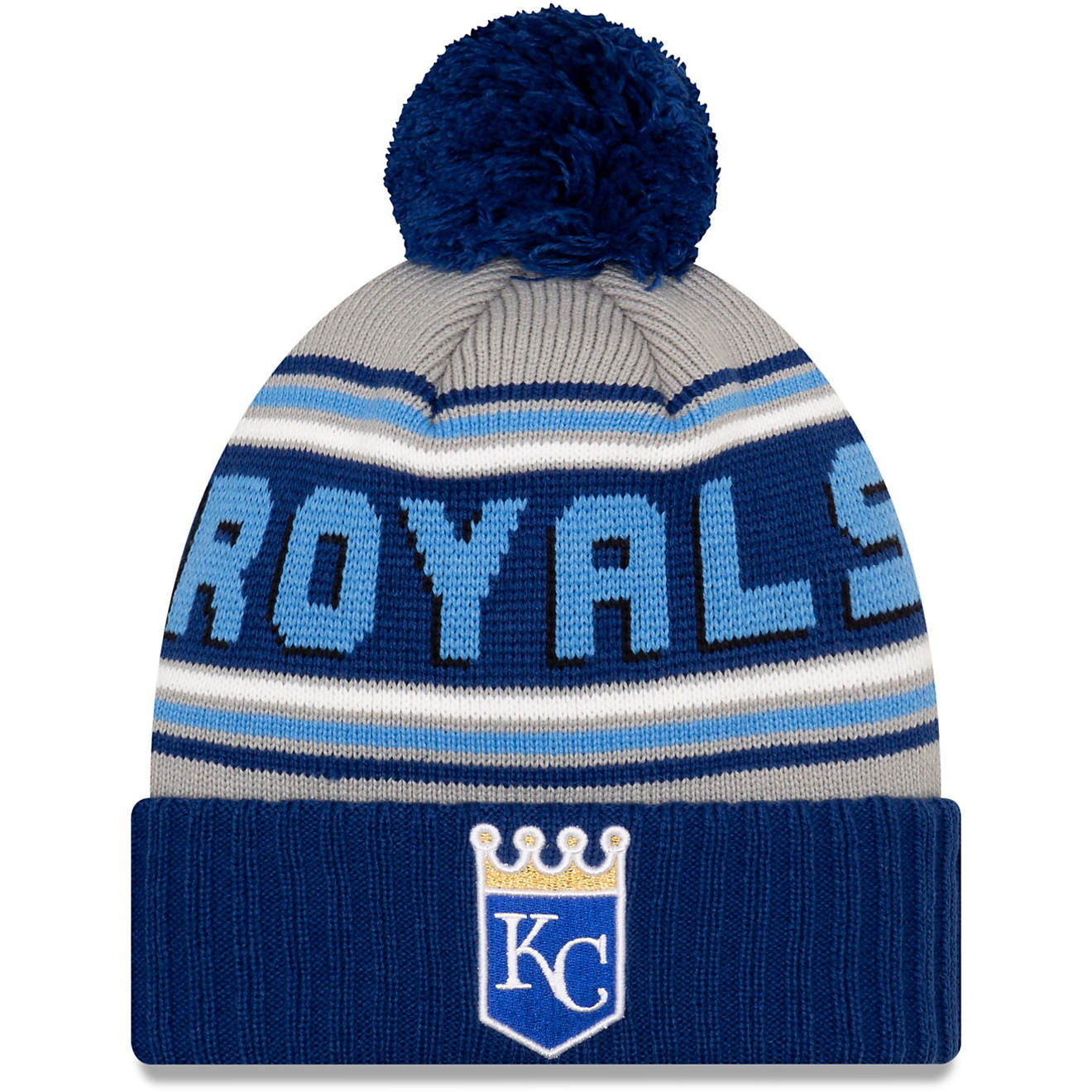 New Era Men's Kansas City Royals Cheer Knit Beanie                                                                               - view number 1