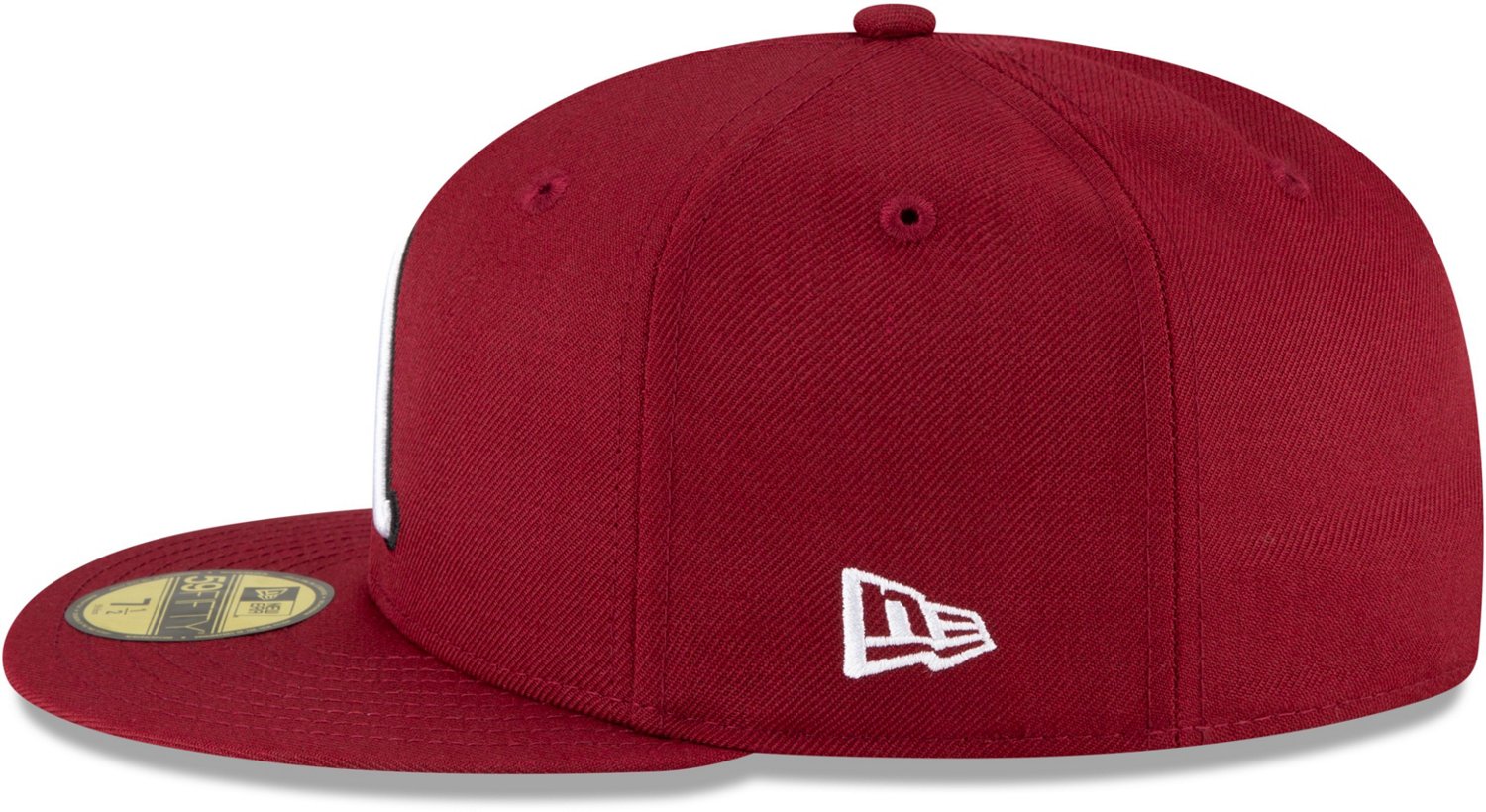 New Era Men's University of Arkansas 59FIFTY Basic Fitted Cap - view number 3