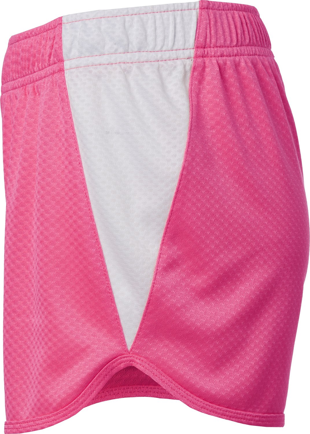 BCG Girls' Colorblock Honeycomb Shorts 3 in - view number 5