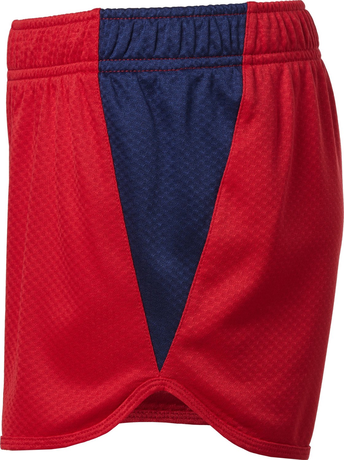 BCG Girls' Colorblock Honeycomb Shorts 3 in - view number 3