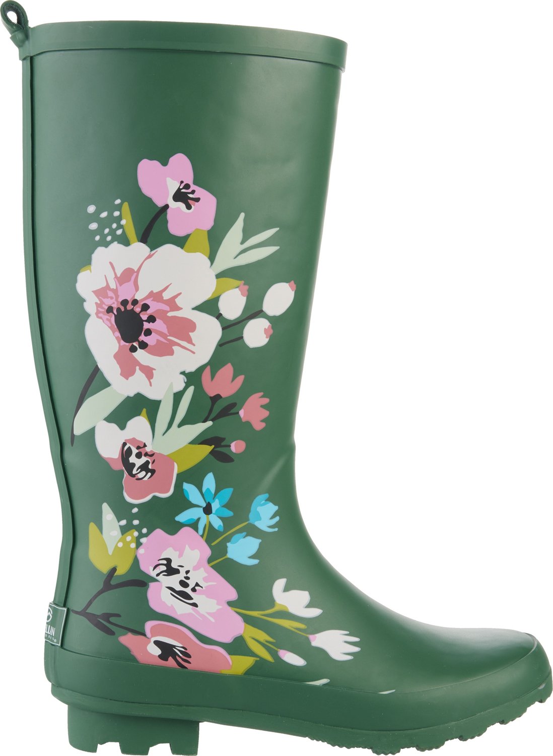 Floral deals rain boots