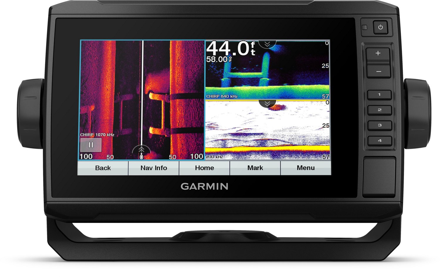 Garmin ECHOMAP UHD 74sv Chartplotter w/ GT56UHD-TM Transducer | Academy