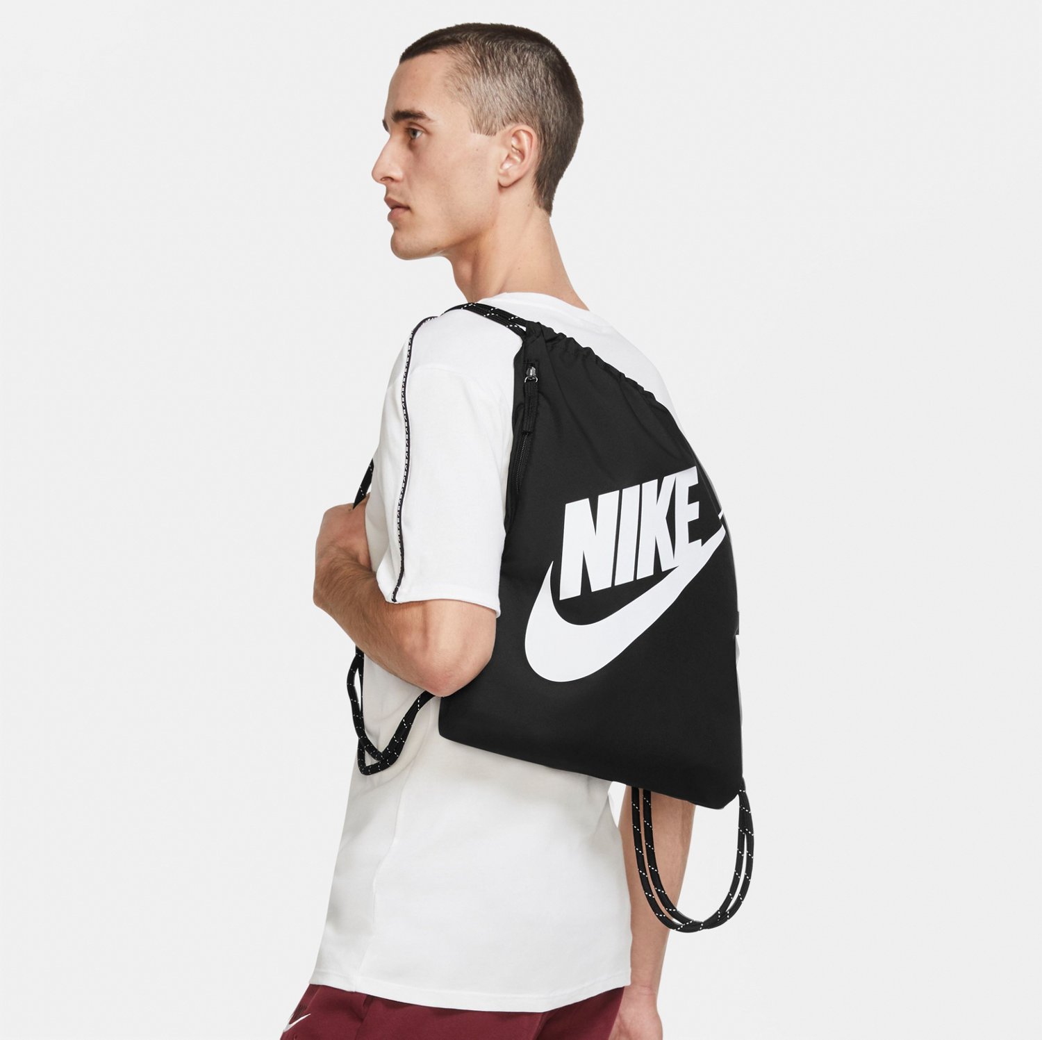 Nike Heritage Drawstring Bag | Academy