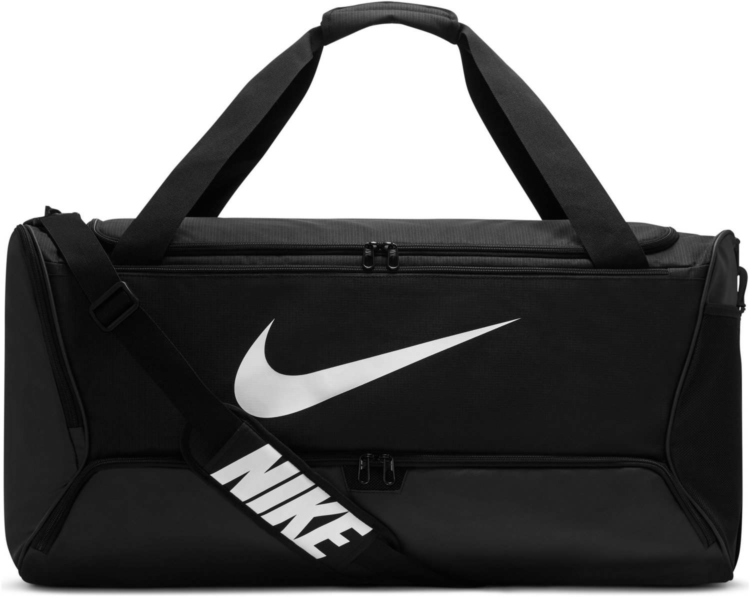 Nike Brasilia Camo Duffel Bag Size Small, Black, Nike Brasilia