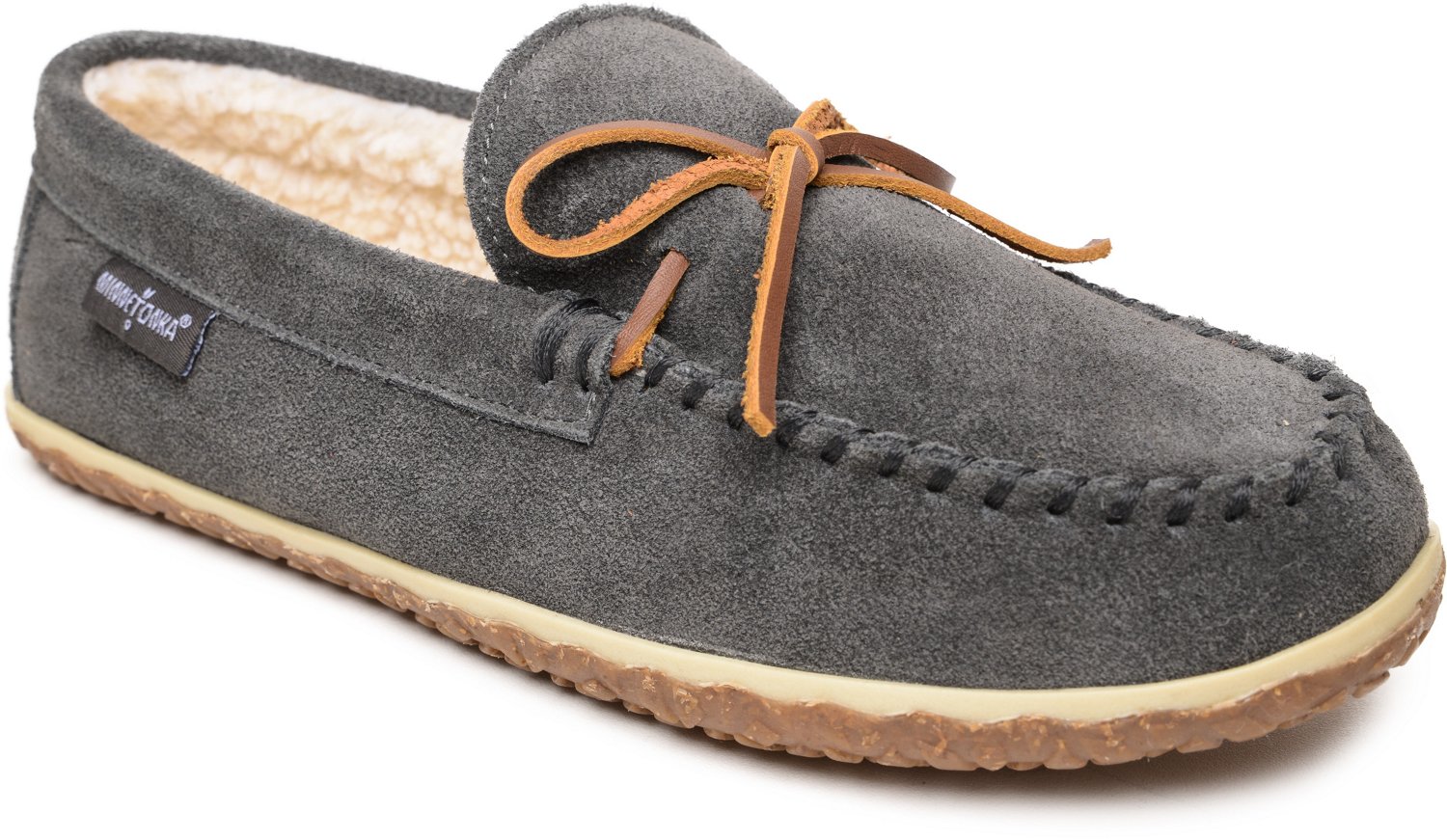 Minnetonka Men's Tomm Moccasin Slippers - view number 2