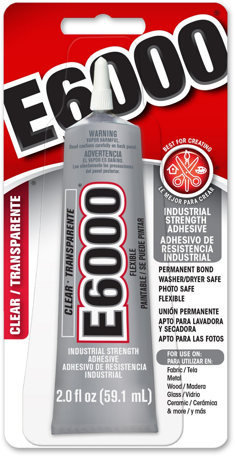 E-6000 2.0 Fl. Oz. Clear Adhesive                                                                                                - view number 1