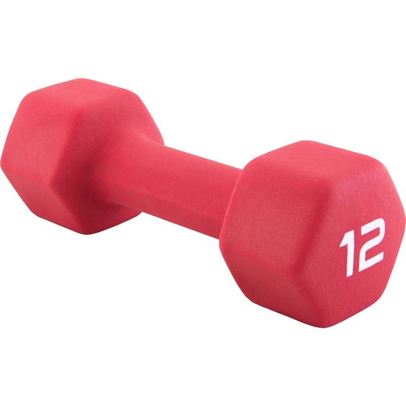 CAP Barbell Neoprene Dumbbell Red, 9 Lbs - Free Weights/Bulk at Academy Sports