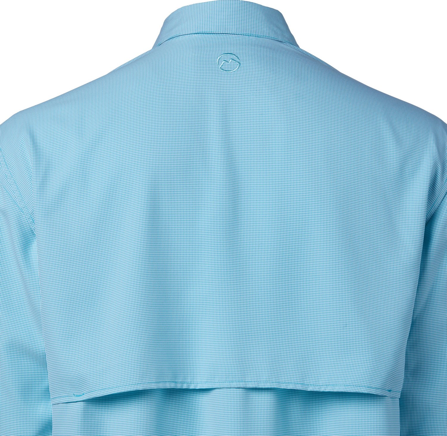 Magellan Outdoors Men's Aransas Pass Mini Check Long Sleeve Fishing Shirt - view number 6