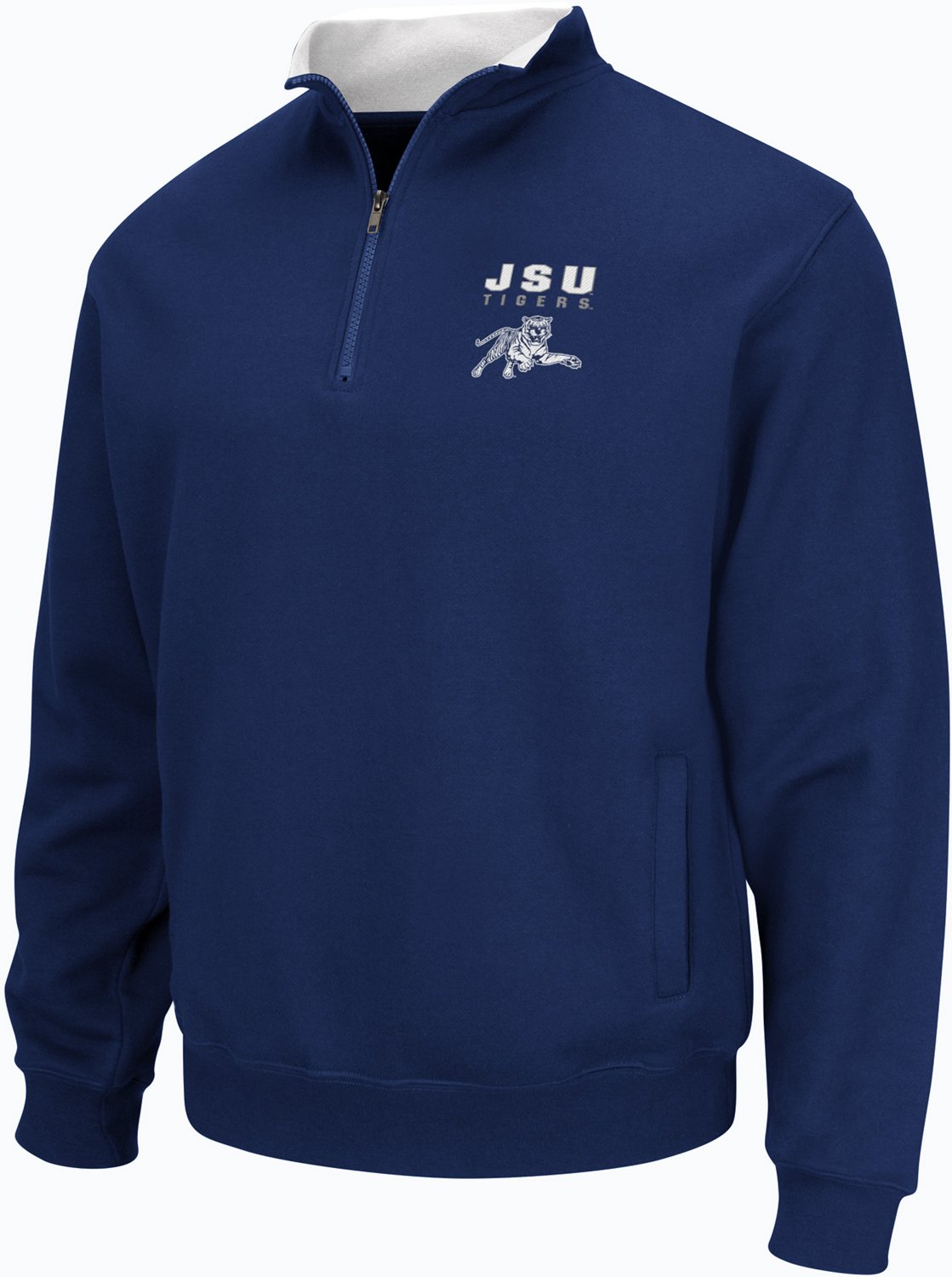 Colosseum Athletics Men's Jackson State University Walker Fleece 1/4-Zip Pullover