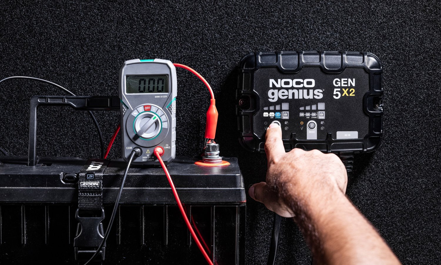 NOCO 2-Bank 10-Amp OnBoard Battery Charger                                                                                       - view number 3
