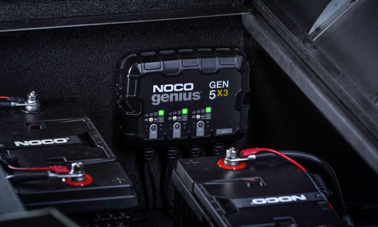 NOCO 3-Bank 15-Amp OnBoard Battery Charger                                                                                       - view number 2