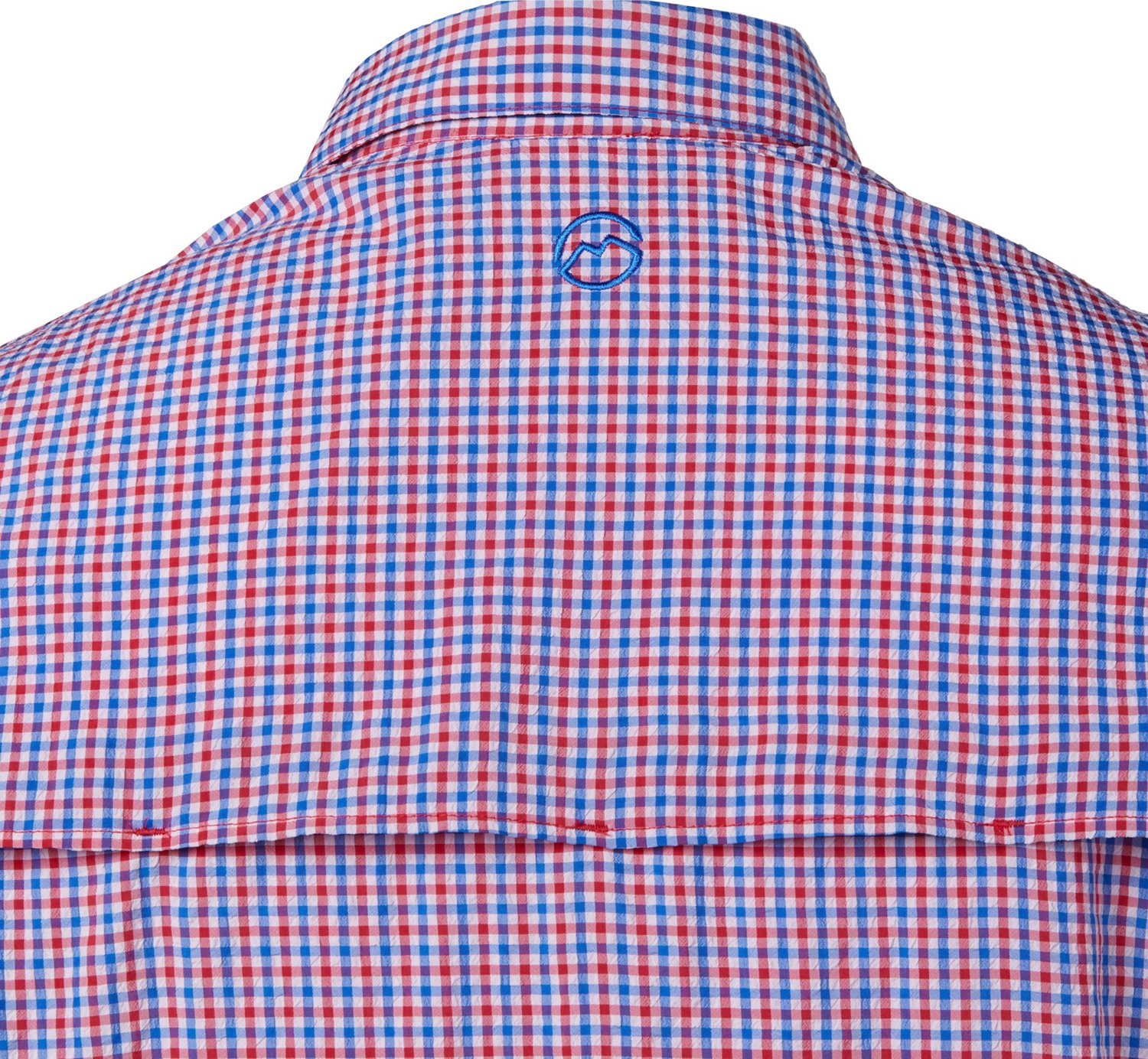 Magellan Outdoors Men's Southern Summer Seersucker Plaid Short Sleeve Shirt - view number 5