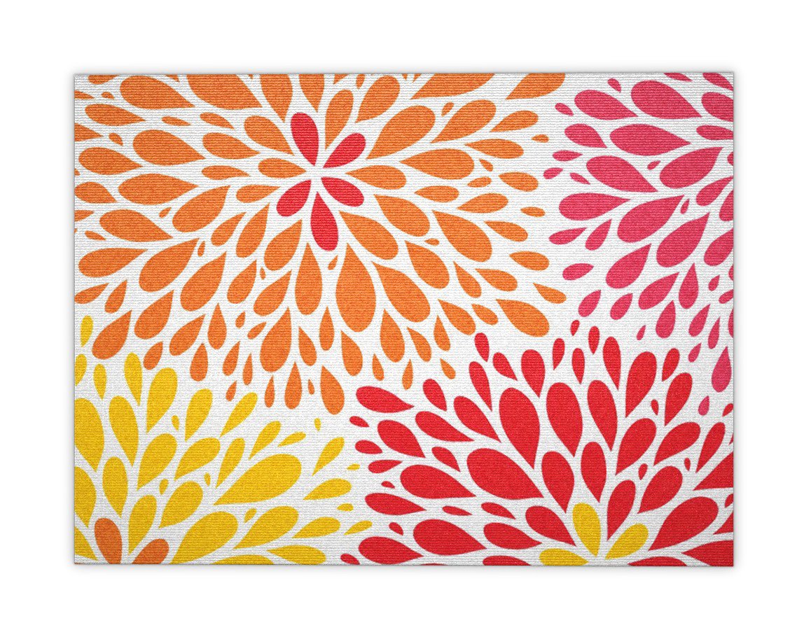 Mosaic 6 ft x 8 ft Patio Mat