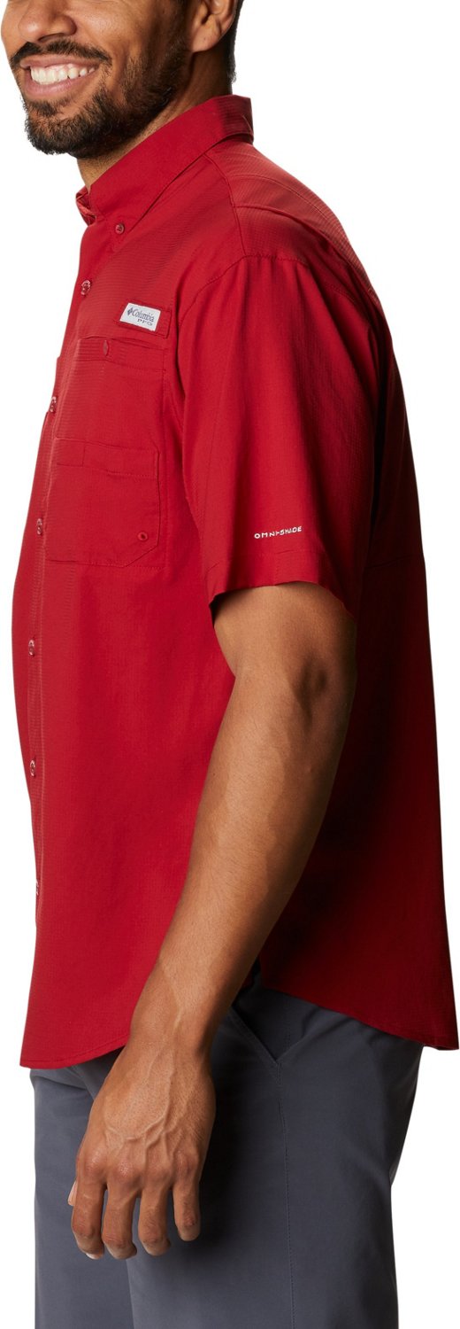 Columbia Oklahoma Sooners Big  Tall Collegiate Tamiami Button-Down Shirt                                                         - view number 2