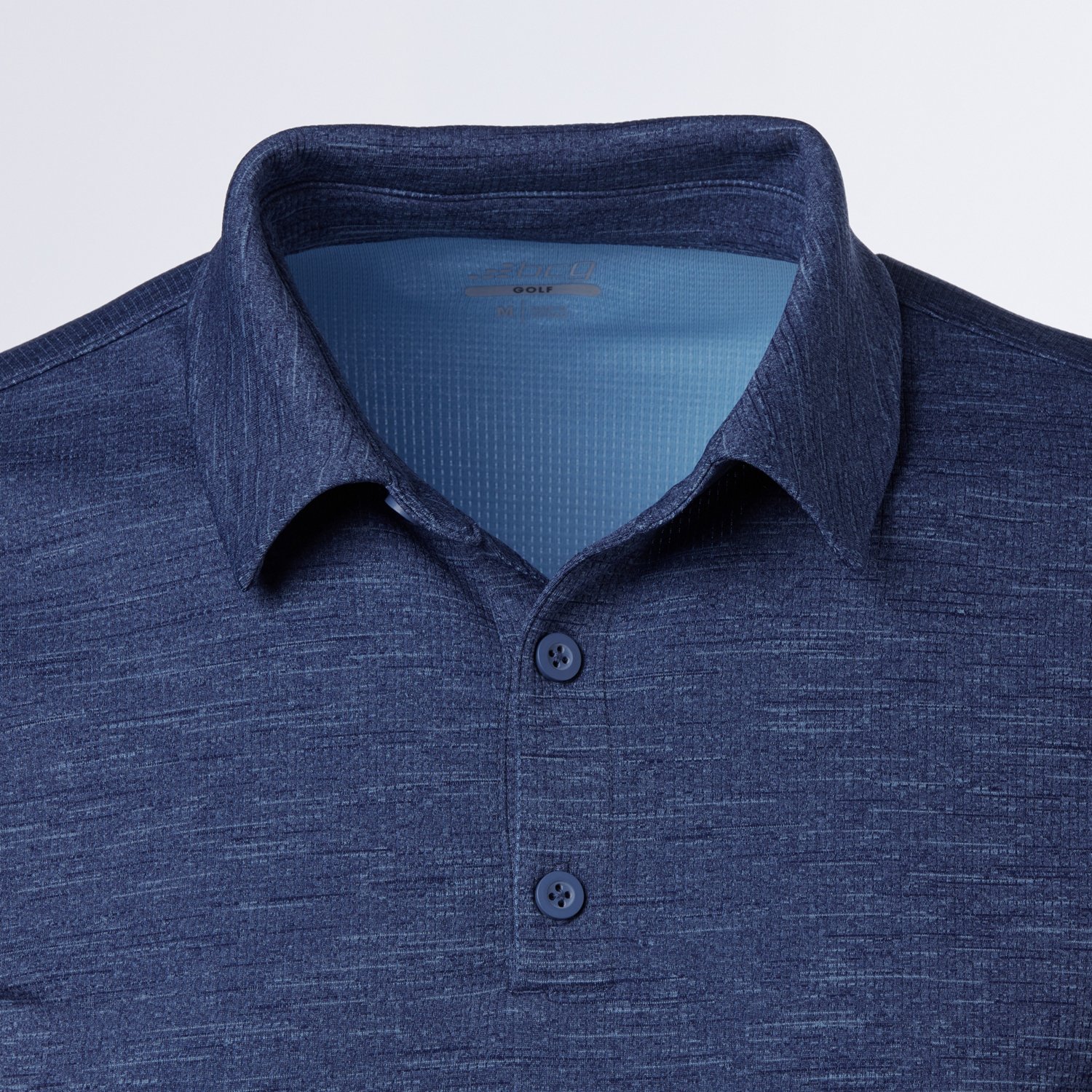 BCG Men's Golf Melange Polo Shirt Academy