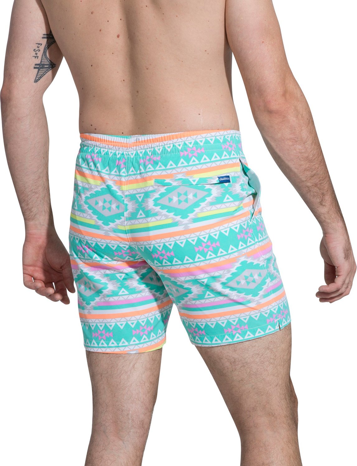 Chubbies Men's En Fuegos Stretch Swim Trunks 7 in Academy