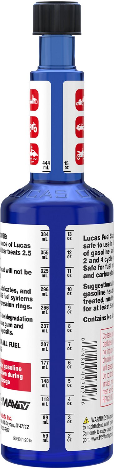 Lucas Oil 15 oz Fuel Stabilizer                                                                                                  - view number 4