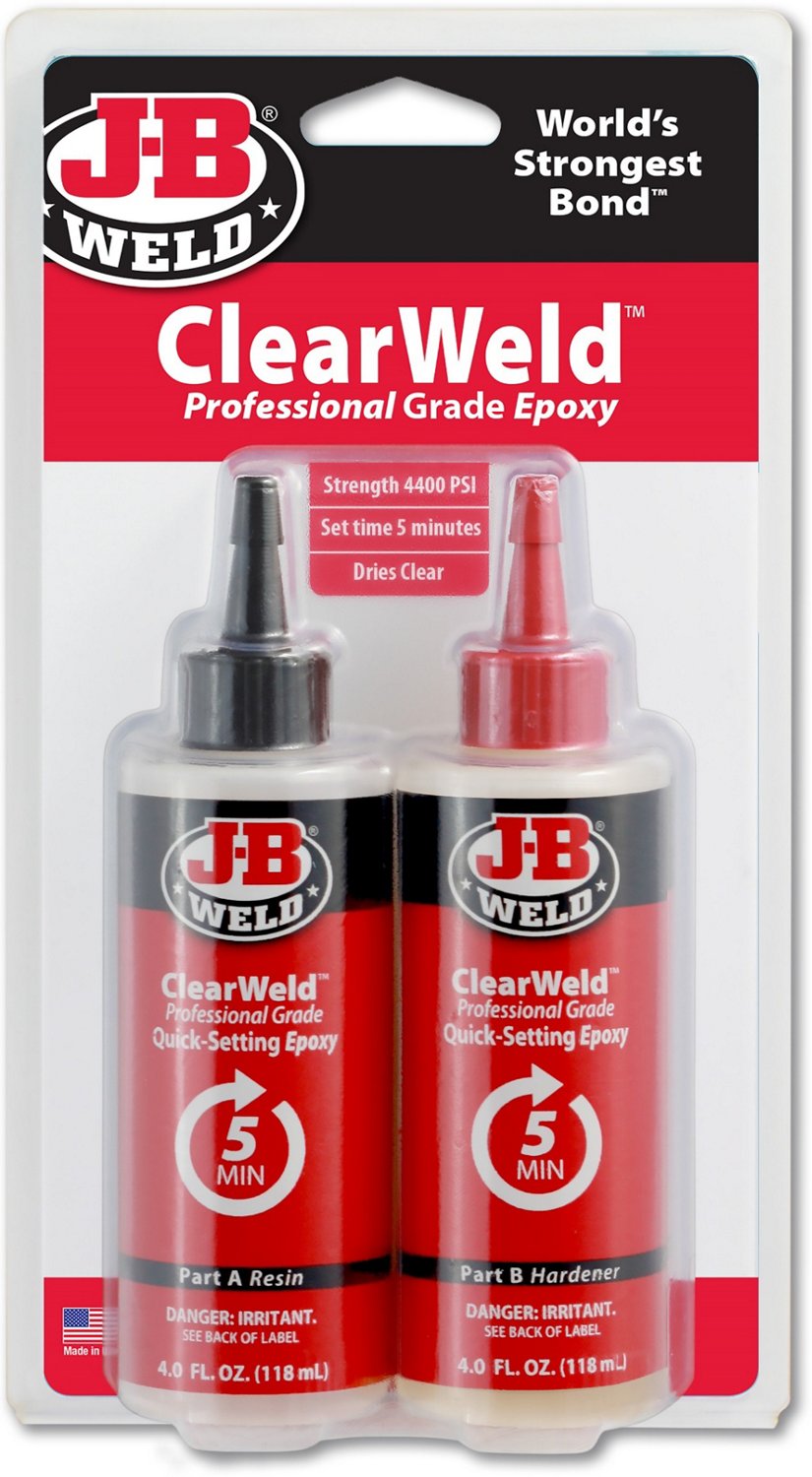 J-B WELD ClearWeld™ 8 oz Professional Grade Spray Epoxy                                                                        - view number 2