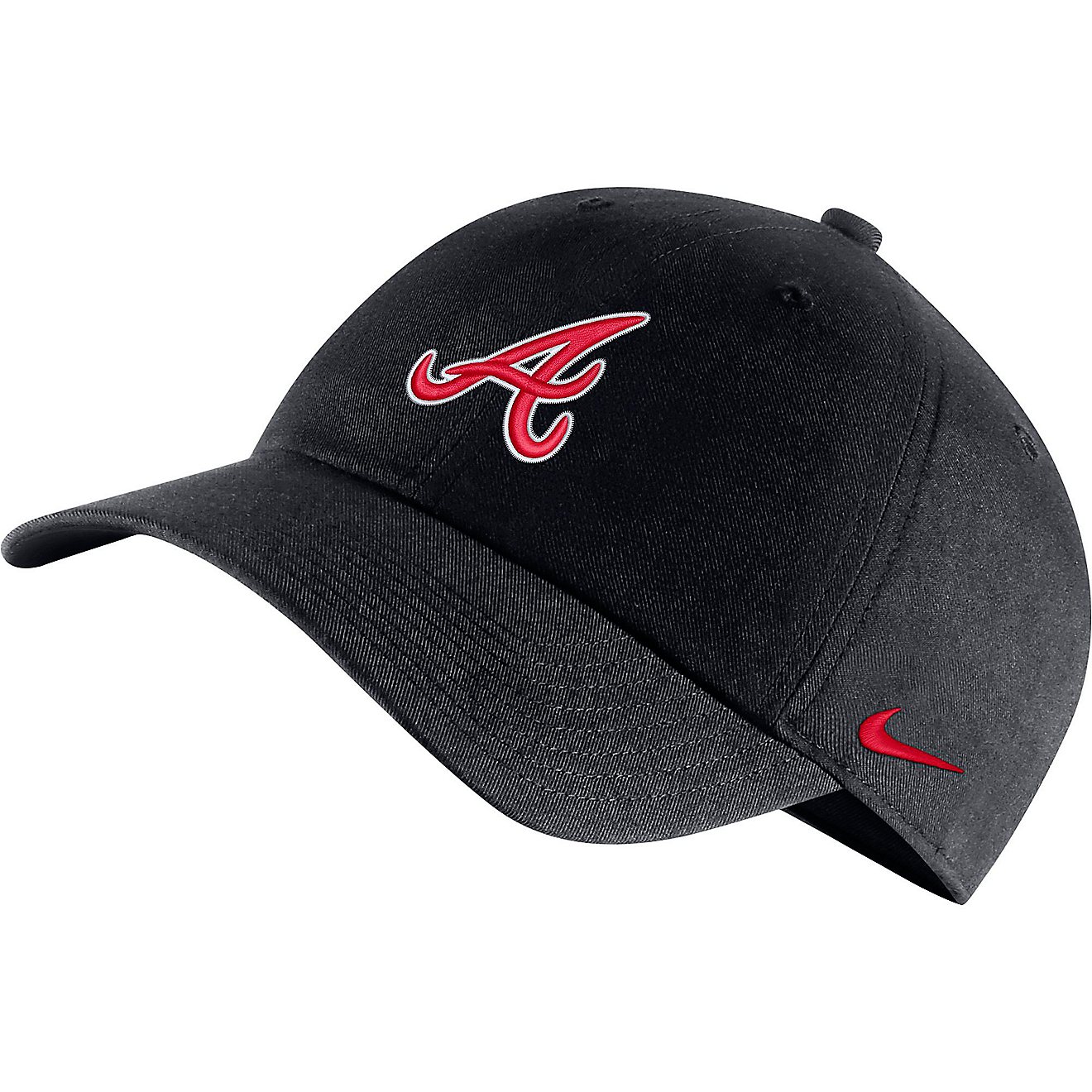 Nike Adults' Atlanta Braves Heritage86 Logo Cap                                                                                  - view number 1