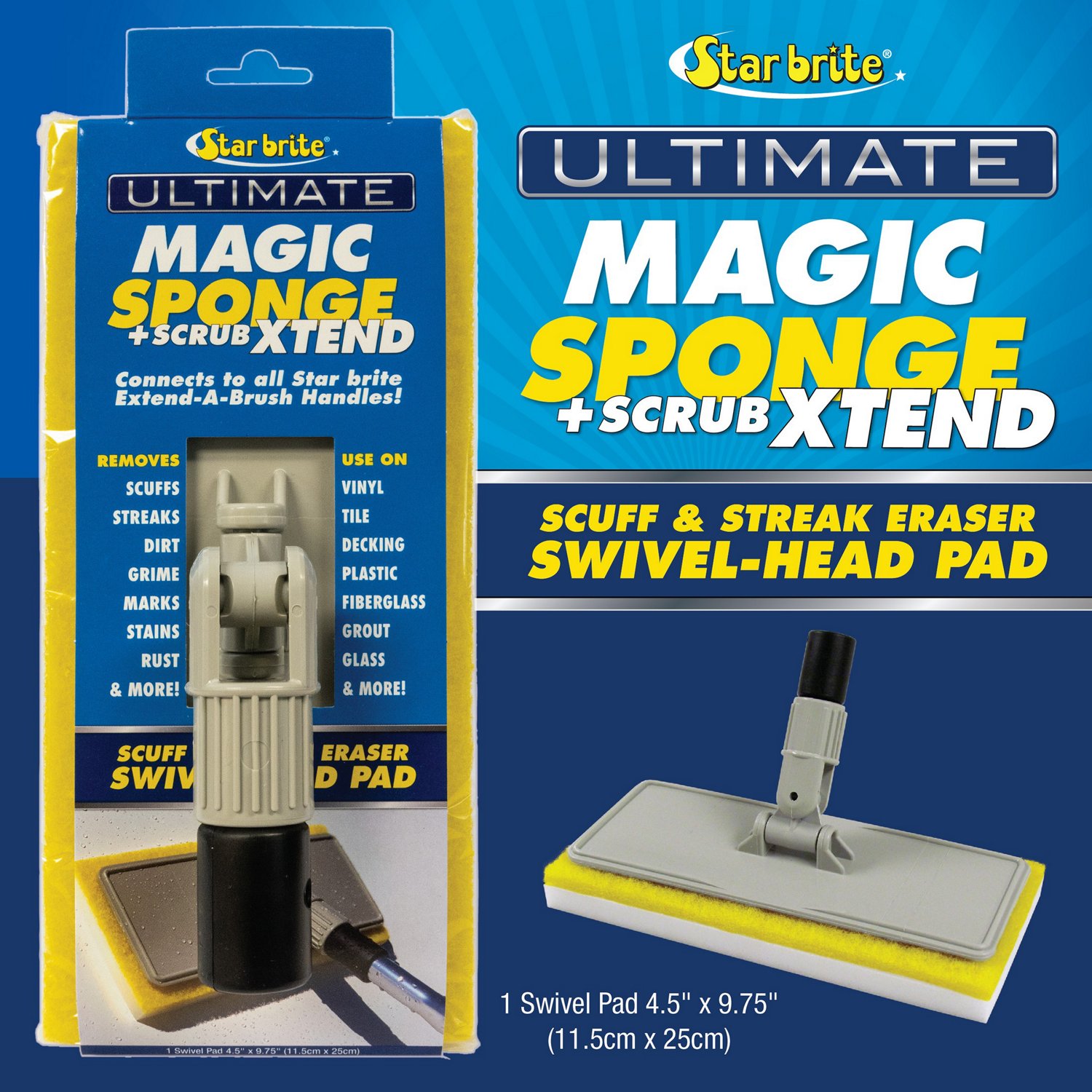 Star brite Ultimate Magic Xtend Sponge + Scrub Eraser - view number 3