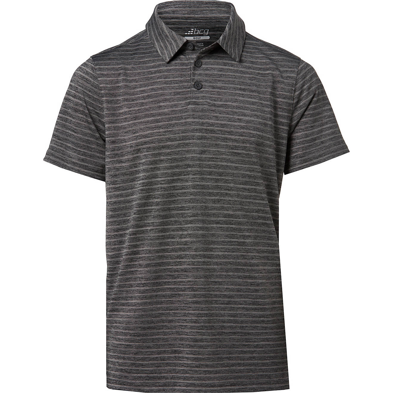 BCG Boys' Solid Short Sleeve Polo Striped T-shirt | Academy
